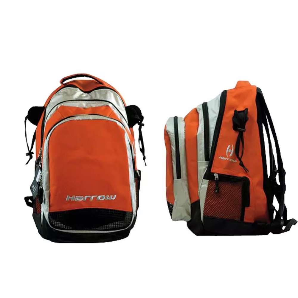 Arrow Men's Backpack in Orange and Black